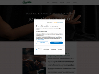 joyeriatoscanohuelva.es snapshot