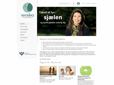 sensiva.dk snapshot