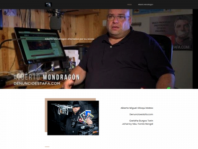afectadosalbertomondragon.com snapshot