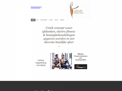 slimfitbeautyhouse.be snapshot