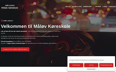 maaloev-koereskole.dk snapshot