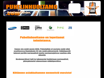 puhelinhuoltamo.com snapshot
