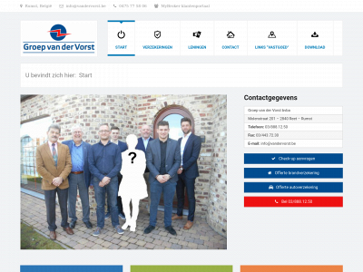 vandervorst.net snapshot