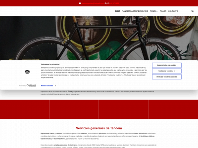 www.tandemgasteizbicicletas.es snapshot