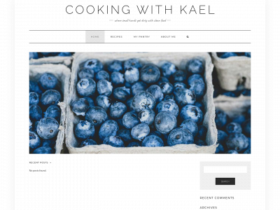 cookingwithkael.com snapshot