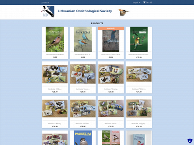 shop.birdlife.lt snapshot