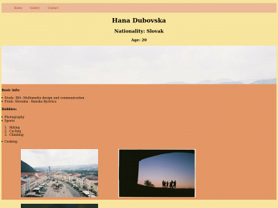 hanadubovska.tech snapshot