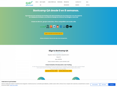 bootcampqa.com snapshot