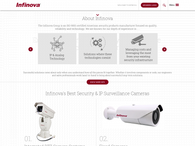 infinova.com snapshot