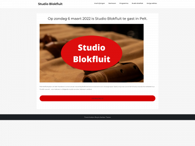 studioblokfluit.be snapshot