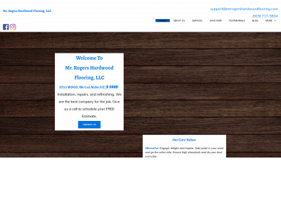 www.mrrogershardwoodflooring.com snapshot