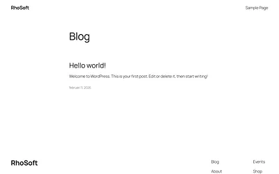 rhosoft.nl snapshot