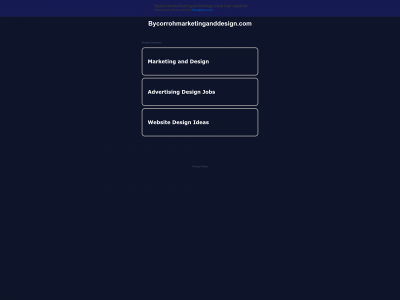 bycorrohmarketinganddesign.com snapshot