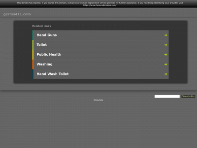 germs411.com snapshot