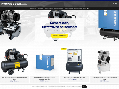 kompressorikauppa.fi snapshot