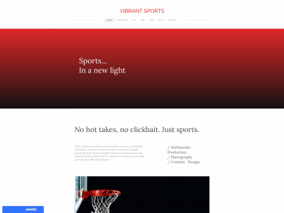 vibrantsports.weebly.com snapshot