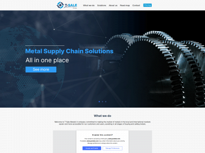 tsalemetals.com snapshot