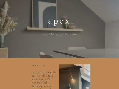 apexoffice.dk snapshot