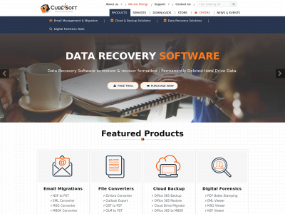 cubexsoft.com snapshot