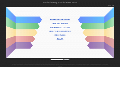 evolutionarymindfulness.com snapshot