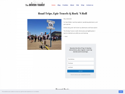the-driveby-tourist.com snapshot