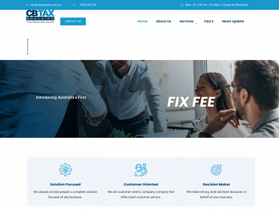 cbtaxgroup.com.au snapshot