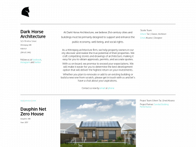 studiodarkhorse.ca snapshot