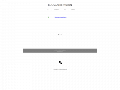 klaraalbertsson.com snapshot