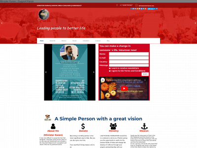 www.ministerkaran.com snapshot