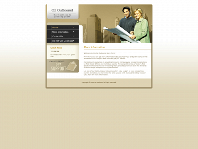 ozoutbound.com snapshot