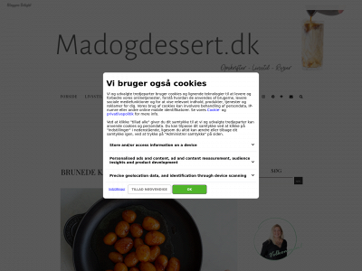 madogdessert.dk snapshot