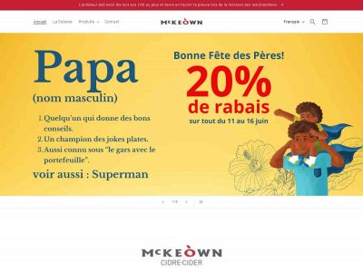 cidremckeown.com snapshot