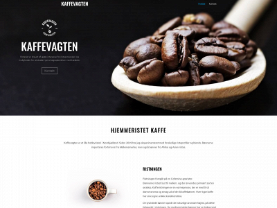 kaffevagten.dk snapshot
