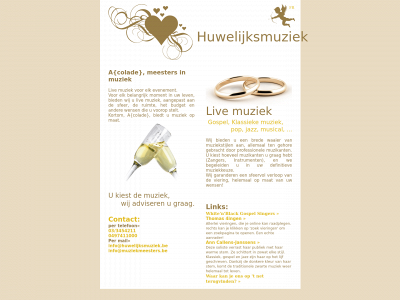 huwelijksmuziek.be snapshot