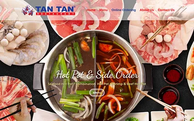 tantanrestaurant.com snapshot