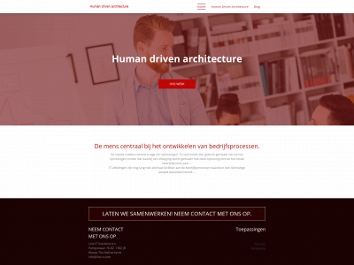 humandrivenarchitecture.nl snapshot