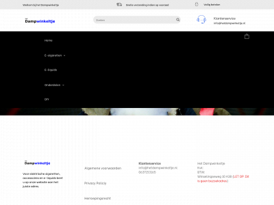hetdampwinkeltje.nl snapshot