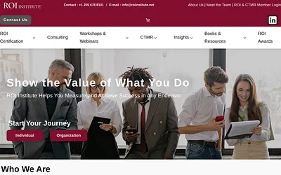 roiinstitute.net snapshot