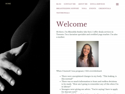 smileybirthservices.com snapshot
