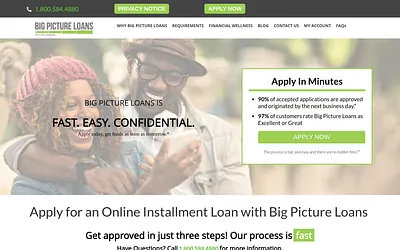 www.bigpictureloans.com snapshot