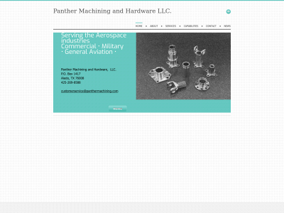 panthermachining.com snapshot