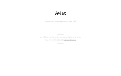 aviax.com snapshot