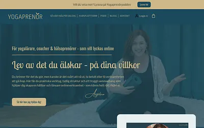 yogaprenor.se snapshot