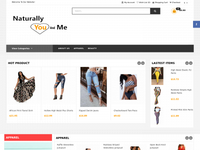 naturallyyouandme.com snapshot