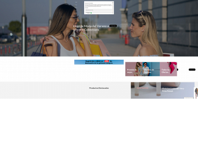 vincentcollections.com snapshot
