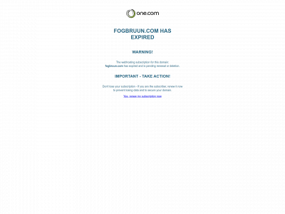 fogbruun.com snapshot