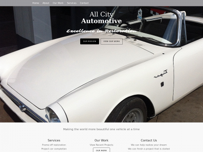 allcityautomotive.com snapshot