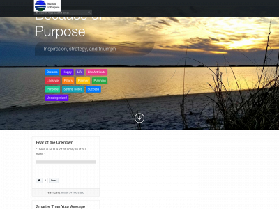 becauseofpurpose.com snapshot