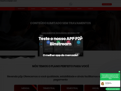 revendap2ptv.com snapshot