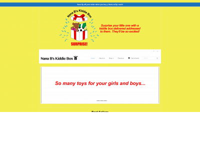 nanabskiddiebox.net snapshot
